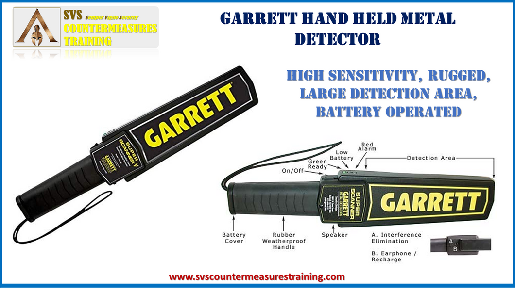 Garrett hand Held Metal Detector