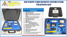 Security Checkpoint Threat Instructor Training Kit