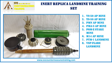 Inert Replica Landmine Training Kit 1