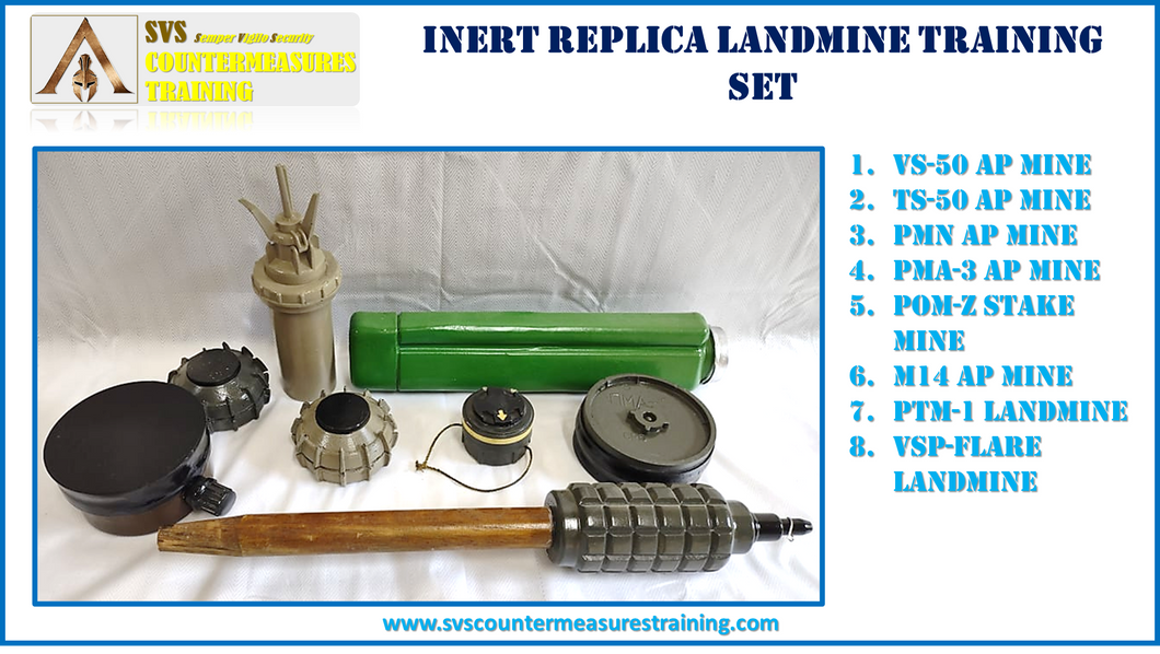 Inert Replica Landmine Training Kit 1