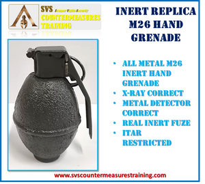 Inert Replica M26 Hand Grenade