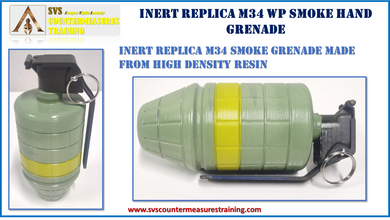 Inert Replica M34 WP Grenade