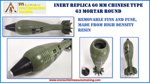 Inert Replica 60mm Chinese Type 63 Mortar