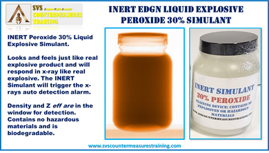 Inert X-ray Correct Liquid Peroxide Simulant 30%
