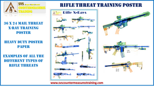 Rifle X-Ray Training Poster