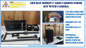 3DX-RAY Carbon Fiber Robot C-ARM with Camera