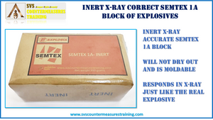 INERT Semtex 1A 350 gram block
