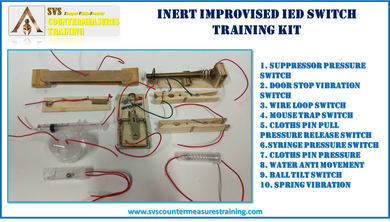 INERT Improvised IED Switch Training kit