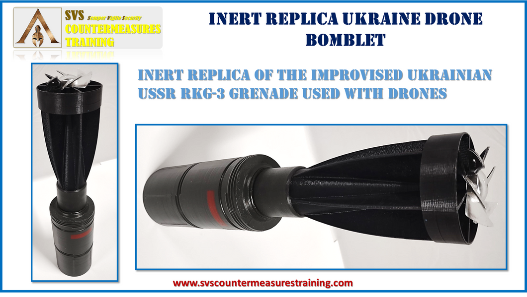 Inert Replica Ukraine RKG-3 Drone Bomblet