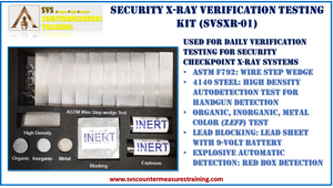 Security X-Ray Verification Testing Kit